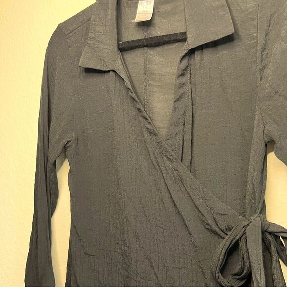 Cover-up ☀️ wrap ☀️ lightweight ☀️ navy blue ☀️ small - Picture 2 of 4